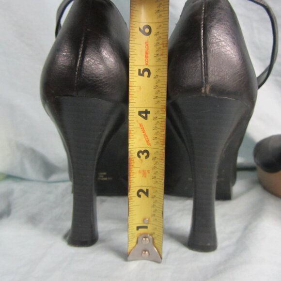 diba girl mary janes "Heather" BLACK high heels size 11 (CL119) - Picture 5 of 15